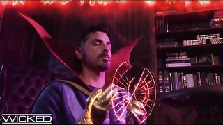 Ms. Marvel gets her pussy filled with Dr. Strange's impressive size in a thrilling parody