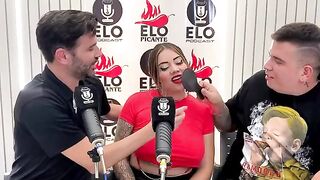 The interview with Elo Podcast ended in a blowjob session and a cumshot finish