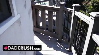 Latina stepdaughter Eliza Ibarra slobbers on huge cock to keep her dirty secret in this steamy POV style scene