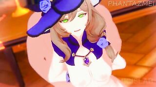 Genshin Impact animated porn compilation with Lisa, Eula, and more