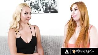 Hot swinger Lauren Phillips exchanges her sexy stepdaughter Lacy Lennon for her bestie in a steamy encounter