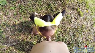 A Japanese girl is caressed with tenderness in this hot sex video