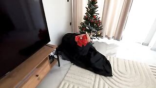The courier brought a package and his wife's appetite to the house