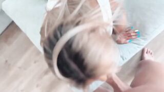 Littlebuffbabe’s tight ass and amazing blowjob skills
