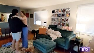 A real nurse gets fucked by her husband after work