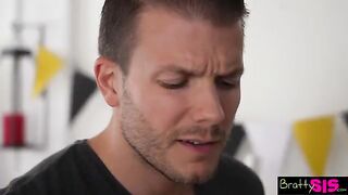 You fucked me till I was satisfied! You're a great stepbrother, thanks Molly Little