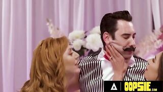 Lauren Phillips and April Olsen play a kinky game with Tommy Pistol