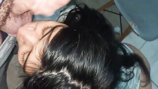 I filled his orthodontist with milk after sucking his cock and ass