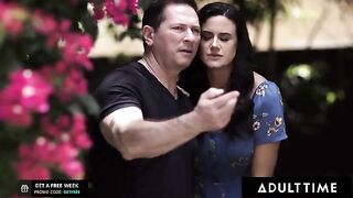 Pervert couple punish Haley Reed with a painful lesson