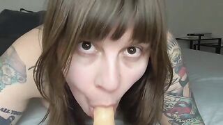A shy girl from Wisconsin, Elle Hell, wants to get fucked hard