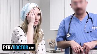 Teen needs medical check after getting creampied by pervdoctor
