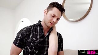 What is your tiny dick going to get hard for me, Kiara Cole asks her stepbrother?