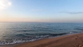 What could be better than a holiday morning sex on the beach?