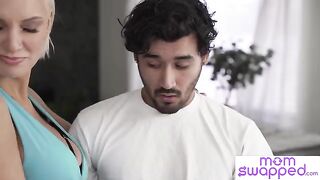 Who can last longer in this spicy stepmom scenario?