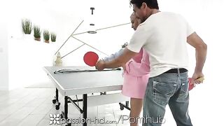 She’s too confident, loses a bet and has to pay the price