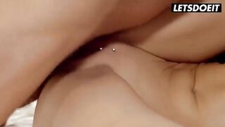 The cutie Sasha Rose fucks with different guys in this hot compilation