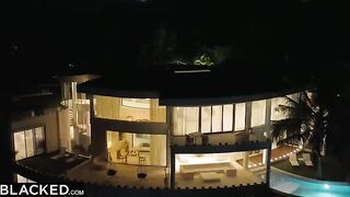 Petite babe Kelly gets her pussy smashed by BBC