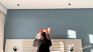 He licked her pussy and put his dick in it