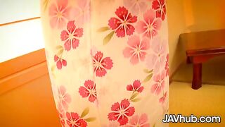 Japanese teen Agena Kinoshita gets her pussy railed hard in a steamy JAVHub scene