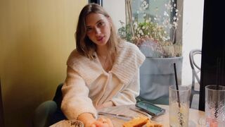Romantic dinner at home ended up with a hot passionate fuck