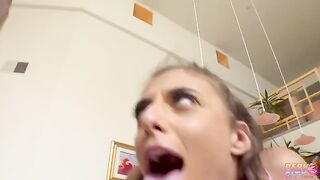 Brunette beauty Gia Derza got her pussy and ass gapped by horny perverts
