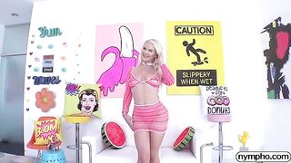 Slimthick Vic gets her holes filled with cum in a wild session