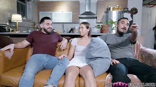 I Fucked my stepsis while her husband was sleeping with her