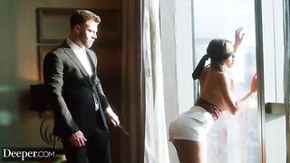 Kinky woman Kazumi gets dominated and fucked hard in a taboo roleplay