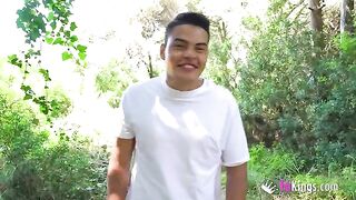 A busty mom is looking for a new partner in this steamy OUTDOOR DATES scene
