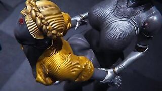 Ballerinas from Futanari Atomic Hearth get pounded hard