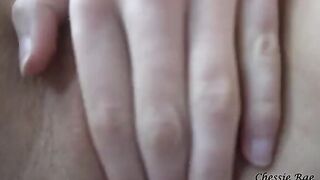 My big-breasted girlfriend gets wet and fucks with a big toy in POV style