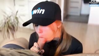 You are the happiest man in the World, because today you deserve a blowjob!