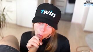 You are the happiest man in the World, because today you deserve a blowjob!