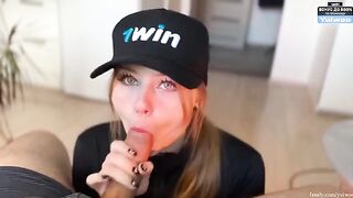 You are the happiest man in the World, because today you deserve a blowjob!