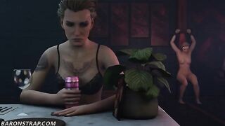 Lesbian anime with unique BDSM lovestory