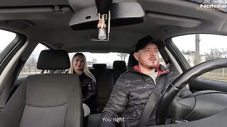 The luckiest taxi driver ever with steamy encounters!