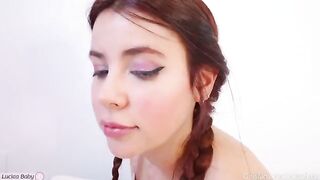 A cute girl teaches her stepbrother to make his first porno