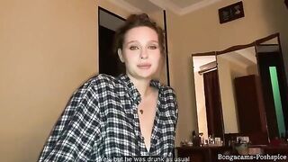 A young wife is having sex with her husband's best friend