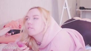 Silly step sis gets fucked in her ass when trying to walk