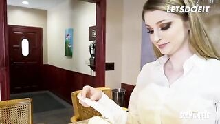Two kinky sluts getting fucked by their boss in the office