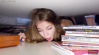 A stepbrother is tired of boredom, so he started fucking with his stepsister
