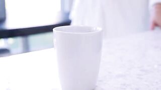 Redhead beauty Lauren Phillips enjoys passionate morning sex