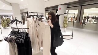 We almost got caught fucking in a public place, oh man!