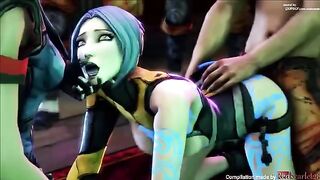 The complete animated movie of Borderlands, created with Blender software
