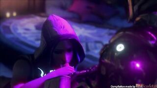 The complete animated movie of Borderlands, created with Blender software