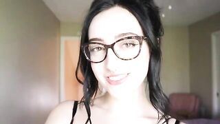 The girl broke the rule not to cum reading hysterical literature