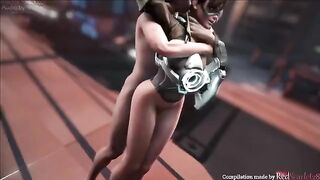 Overwatch Tracer 2021 compilation with sound - RedScarlet28's animated masterpiece