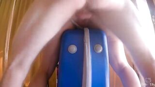 A man fucked a new babysitter as soon as she entered the house