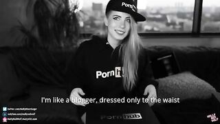 500K! Unboxing and Oral Creampie gift from Pornhub
