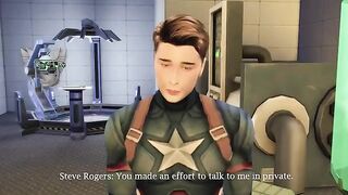 Agent Carter Checks Out Captain America's Package in a Steamy Parody Scene